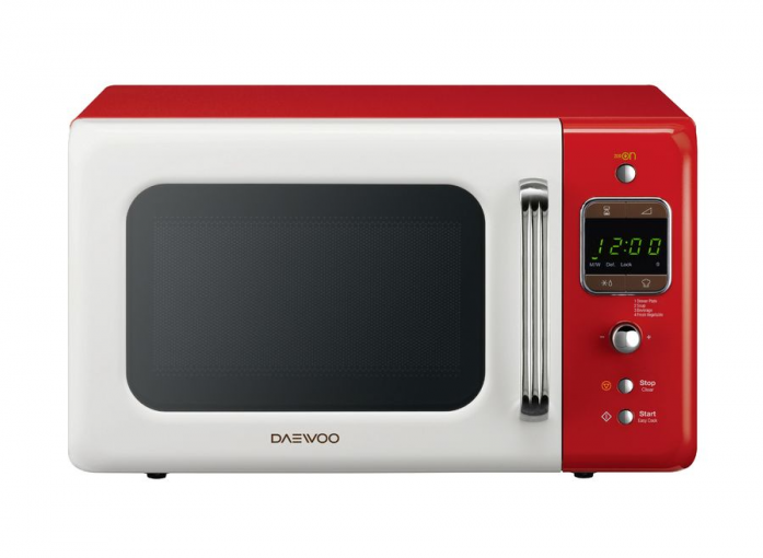 Микроволновая печь DAEWOO KOR-6LBRWR белый/красный