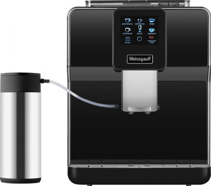 Кофемашина Weissgauff Кофемашина Weissgauff WCM-330 TFT Touch Cappuccino Nero 434500 в магазине «На диване» в Белгороде  — Выгодная цена
