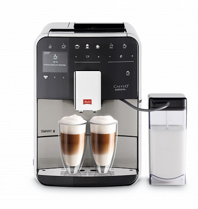 Кофемашина Melitta Caffeo F 840-100 Barista T Smart нержавеющая сталь в магазине «На диване» в Белгороде  — Выгодная цена