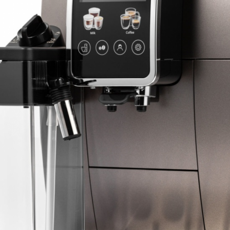 Кофемашина DeLonghi Dinamica Plus ECAM380.95.TB черный/серый в магазине «На диване» в Белгороде  — Выгодная цена